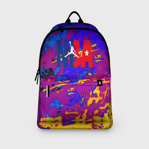 Рюкзак NBA краски неон / 3D-принт – фото 3
