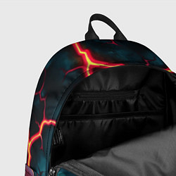 Рюкзак Молнии в виде разлома, цвет: 3D-принт — фото 2