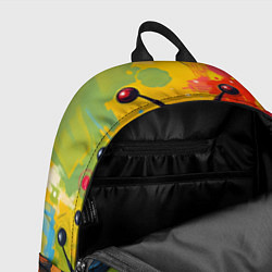 Рюкзак Арт с человечками, цвет: 3D-принт — фото 2