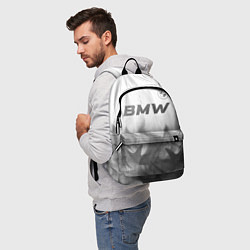 Рюкзак BMW - white gradient посередине, цвет: 3D-принт — фото 2
