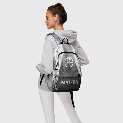 Рюкзак Pantera - grey gradient по-центру / 3D-принт – фото 6