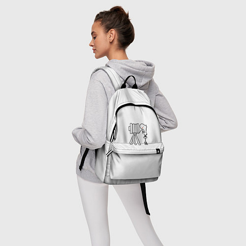 Рюкзак Старый фотоаппарат / 3D-принт – фото 6