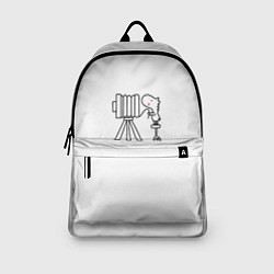 Рюкзак Старый фотоаппарат, цвет: 3D-принт — фото 2