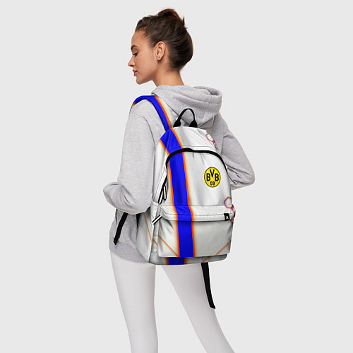Рюкзак Borussia geometry sport / 3D-принт – фото 6