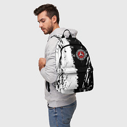 Рюкзак Mercedes краски текстура, цвет: 3D-принт — фото 2