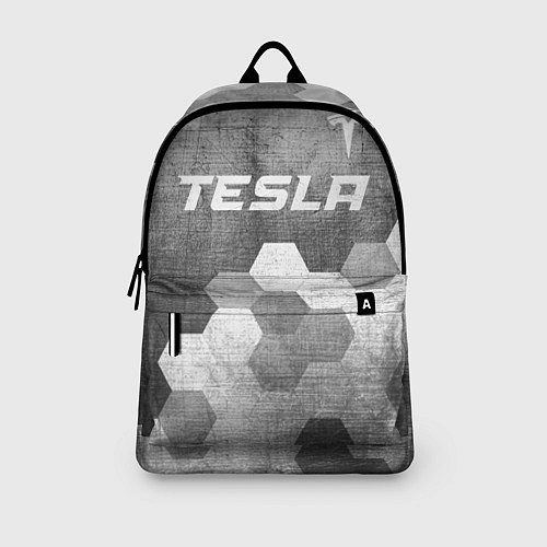 Рюкзак Tesla - grey gradient посередине / 3D-принт – фото 3