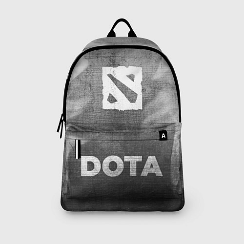 Рюкзак Dota - grey gradient по-центру / 3D-принт – фото 3