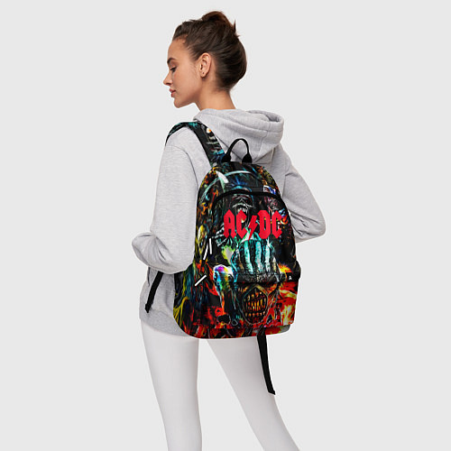 Рюкзак ACDC рок монстры / 3D-принт – фото 6