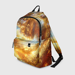 Рюкзак Блестящая золотая текстура, цвет: 3D-принт