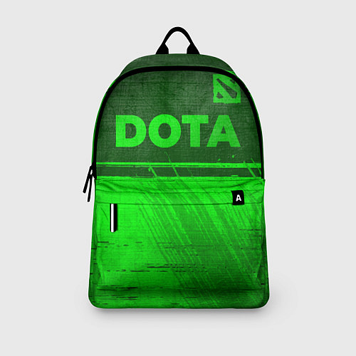Рюкзак Dota - green gradient посередине / 3D-принт – фото 3