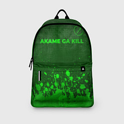 Рюкзак Akame ga Kill - green gradient посередине, цвет: 3D-принт — фото 2
