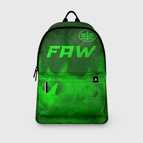 Рюкзак FAW - green gradient посередине / 3D-принт – фото 3