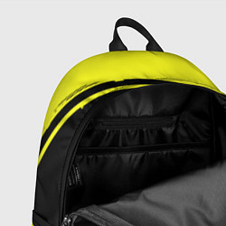 Рюкзак Borussia жёлтые полосы, цвет: 3D-принт — фото 2