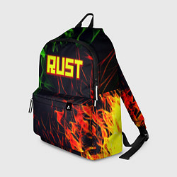 Рюкзак RUST огненная текстура, цвет: 3D-принт