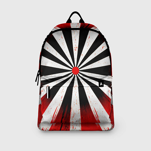 Рюкзак Мишень красно-белая / 3D-принт – фото 3