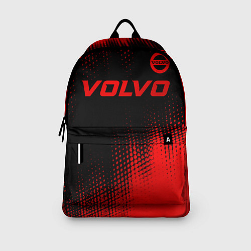 Рюкзак Volvo - red gradient посередине / 3D-принт – фото 3