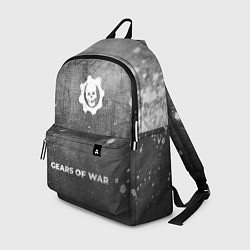 Рюкзак Gears of War - grey gradient по-центру, цвет: 3D-принт
