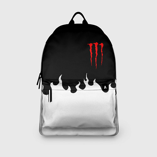 Рюкзак Monster energy red logo / 3D-принт – фото 3