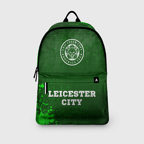 Рюкзак Leicester City - green gradient по-центру / 3D-принт – фото 3