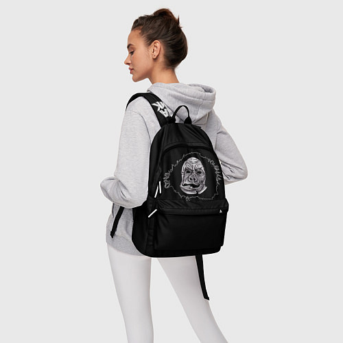 Рюкзак Паша Техник маска черная / 3D-принт – фото 6