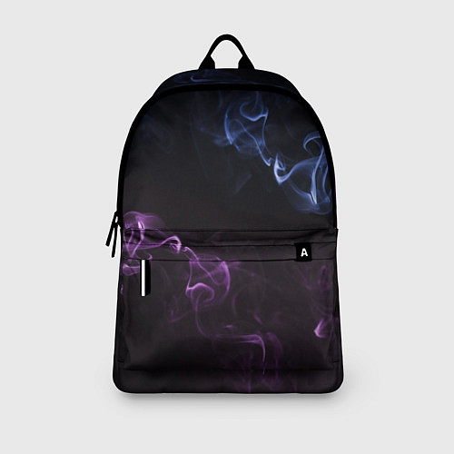 Рюкзак Color black blue pink / 3D-принт – фото 3