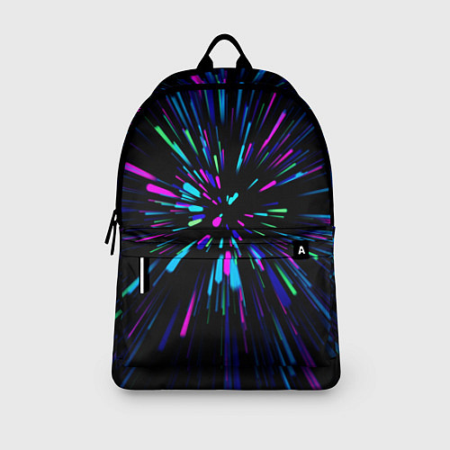 Рюкзак Neon rods / 3D-принт – фото 3
