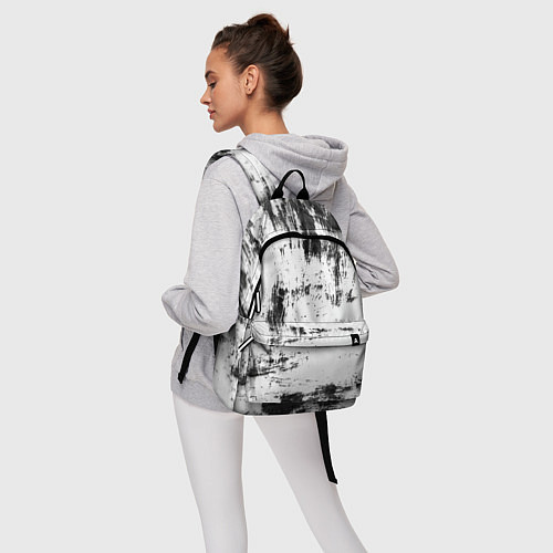 Рюкзак Color black and white / 3D-принт – фото 6