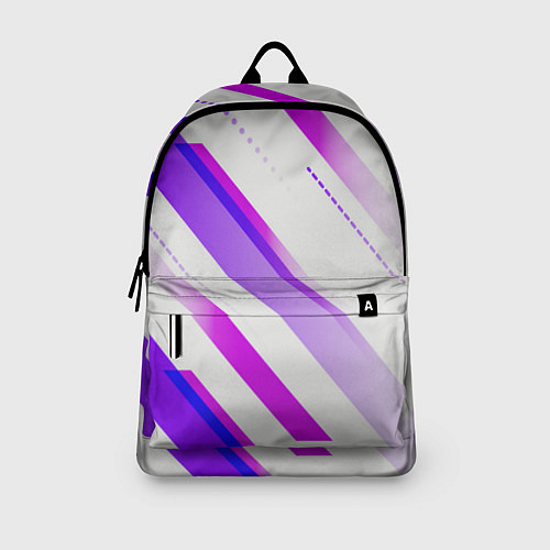 Рюкзак Color white pink / 3D-принт – фото 3