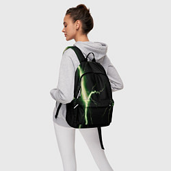 Рюкзак Lightning yellow текстура, цвет: 3D-принт — фото 2