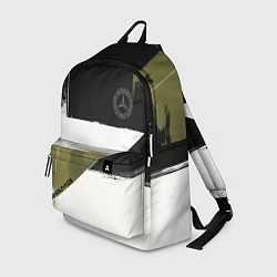 Рюкзак Merсedes Benz логотип, цвет: 3D-принт