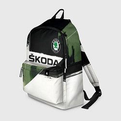 Рюкзак Skoda логотип, цвет: 3D-принт