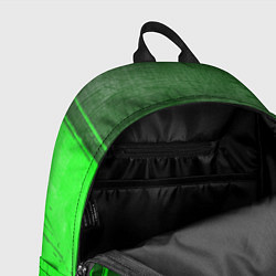 Рюкзак Deadlock - green gradient по-центру, цвет: 3D-принт — фото 2