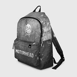 Рюкзак Motorhead - grey gradient по-центру, цвет: 3D-принт