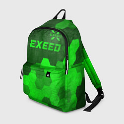 Рюкзак Exeed - green gradient посередине, цвет: 3D-принт
