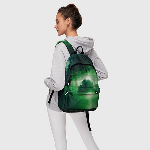 Рюкзак Зелёный гром / 3D-принт – фото 6