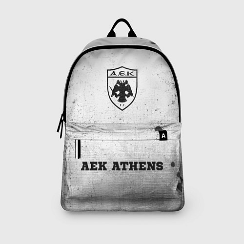 Рюкзак AEK Athens - white gradient по-центру / 3D-принт – фото 3