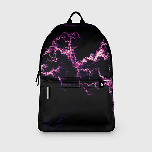 Рюкзак Lightning pink glow / 3D-принт – фото 3