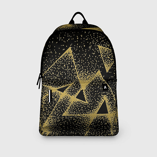 Рюкзак Triangle yellow with dots / 3D-принт – фото 3