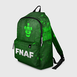 Рюкзак FNAF - green gradient по-центру, цвет: 3D-принт