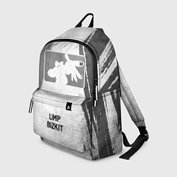Рюкзак Limp Bizkit - white gradient по-центру, цвет: 3D-принт