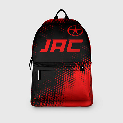 Рюкзак JAC - red gradient посередине / 3D-принт – фото 3