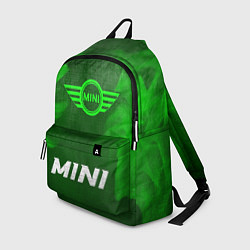 Рюкзак Mini - green gradient по-центру, цвет: 3D-принт