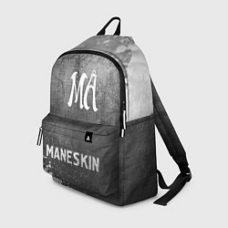 Рюкзак Maneskin - grey gradient по-центру, цвет: 3D-принт
