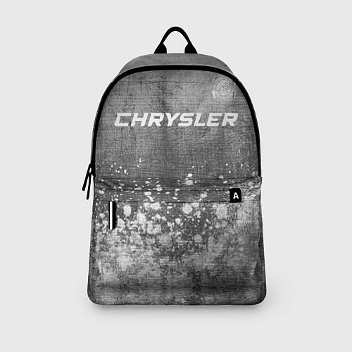 Рюкзак Chrysler - grey gradient посередине / 3D-принт – фото 3