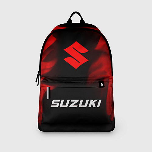 Рюкзак Suzuki - red gradient по-центру / 3D-принт – фото 3