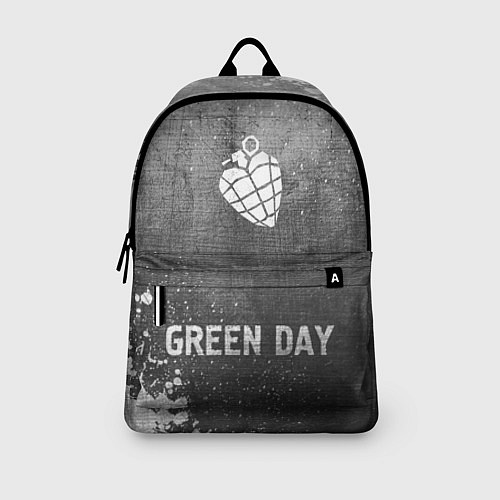 Рюкзак Green Day - grey gradient по-центру / 3D-принт – фото 3
