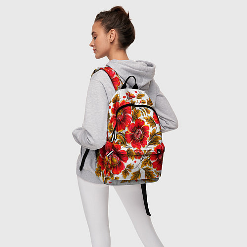 Рюкзак Русская традиционная живопись / 3D-принт – фото 6