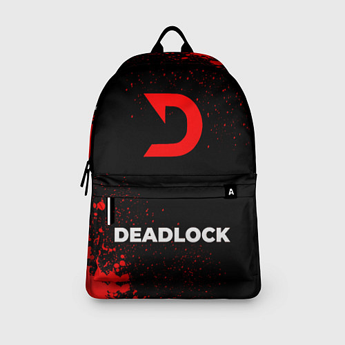Рюкзак Deadlock - red gradient по-центру / 3D-принт – фото 3