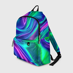Рюкзак Neon waves, цвет: 3D-принт