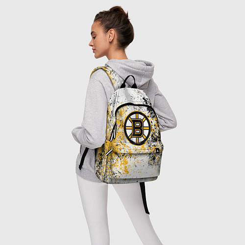 Рюкзак Boston Bruins NHL white / 3D-принт – фото 6